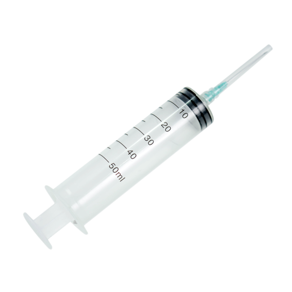 Jeringa Estéril de 50 ml con o sin aguja – Uso Veterinario.