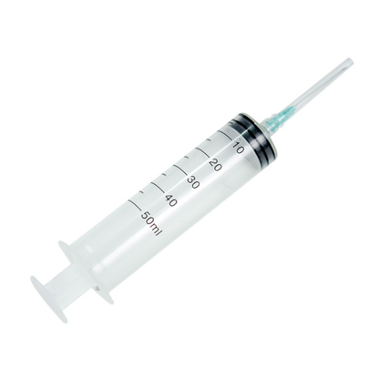Jeringa Estéril de 50 ml con o sin aguja – Uso Veterinario.