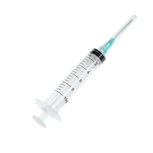 Jeringa Estéril de 10 ml con Aguja – Uso Veterinario