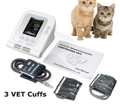 Tensiometro digital veterinario.