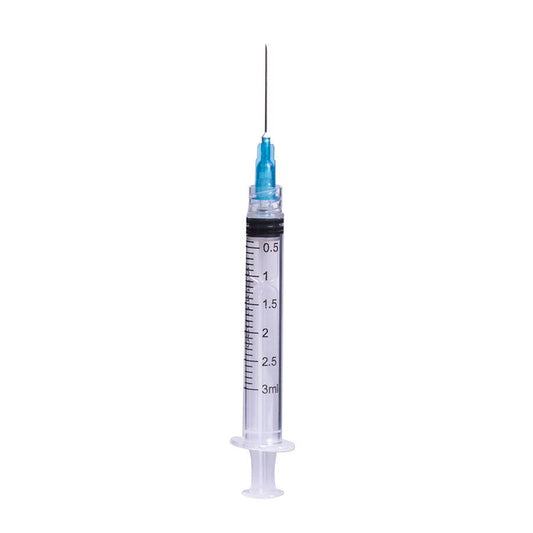 Cajas de Jeringas Estéril de 3 ml con Aguja – Uso Veterinario