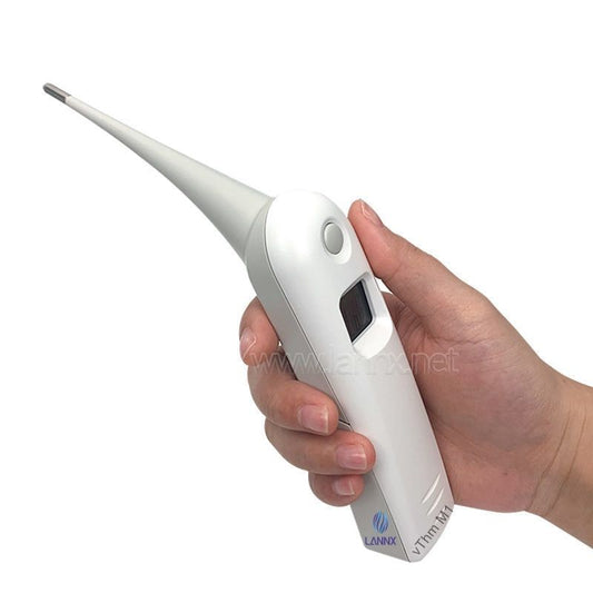 Termómetro Digital Veterinario LANNX VThm M1 Nuevo de Alta Calidad para Animales, Caballos, Cerdos, Vacas, Ovejas, Perros, Gatos
