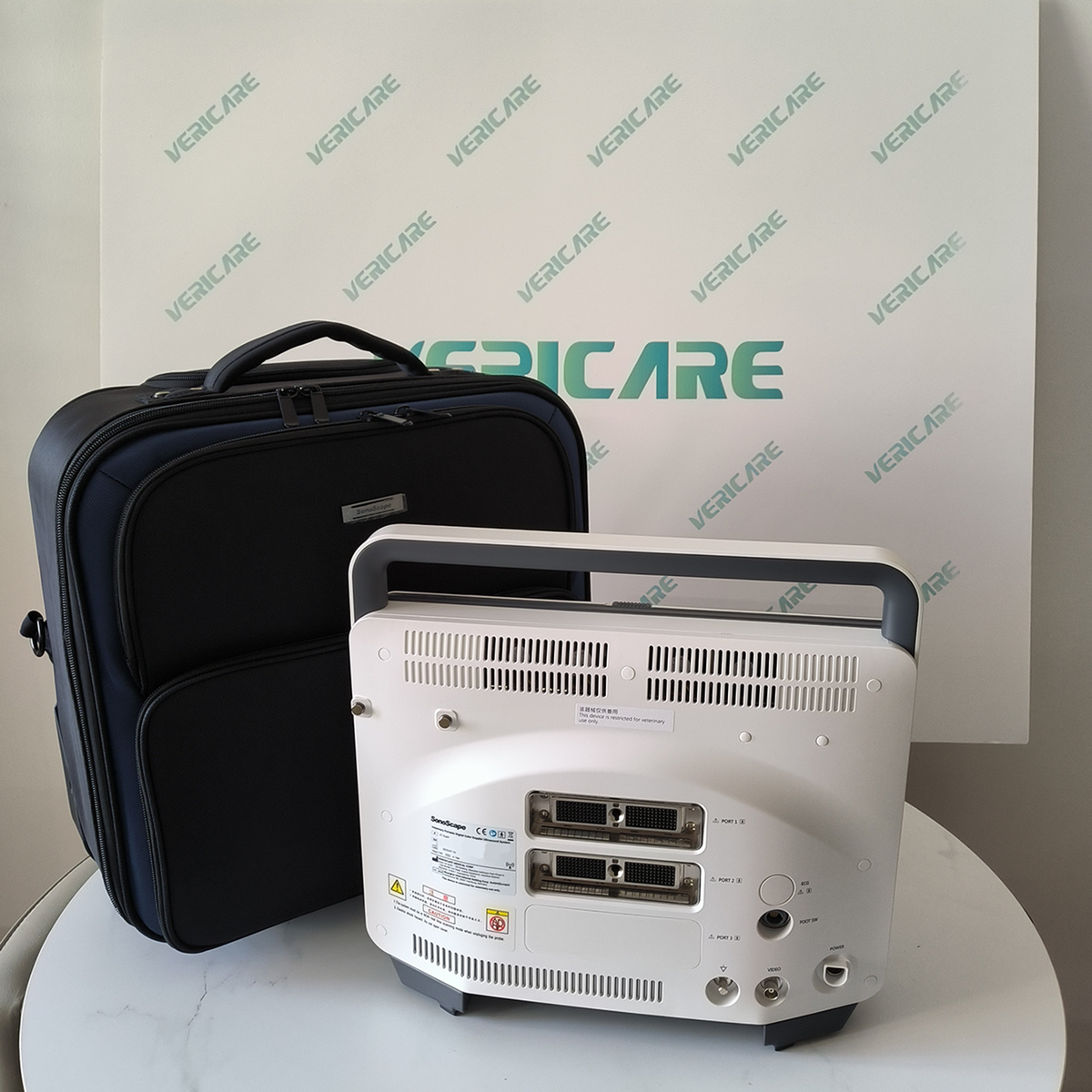 Escáner de Ultrasonido Veterinario SonoScape E1 ExpV, Sistema de Diagnóstico por Imágenes Doppler a Color E1exp para Clínica Veterinaria,