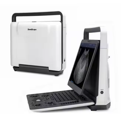 Escáner de Ultrasonido Veterinario Portátil SonoScape E1 E1V con una Sonda para Diagnóstico General y de Gestación Animal