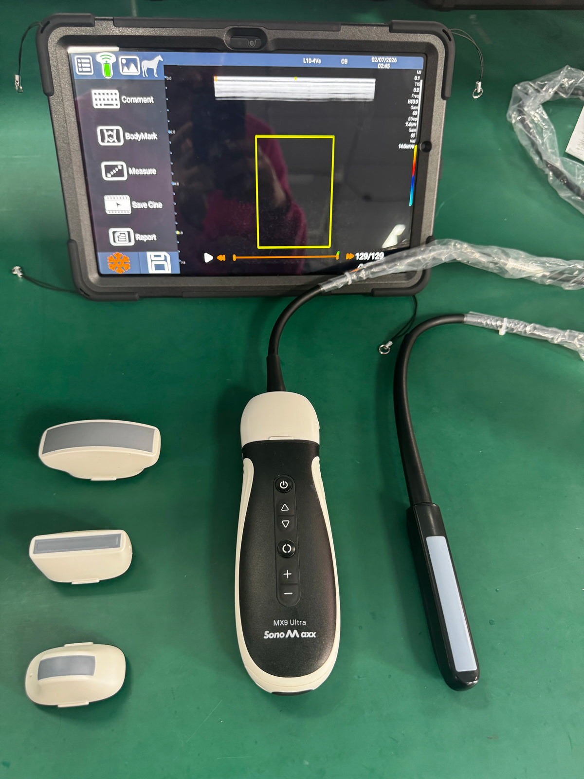 Ecógrafo Veterinario de Mano BMV MX9 Ultra Doppler Color