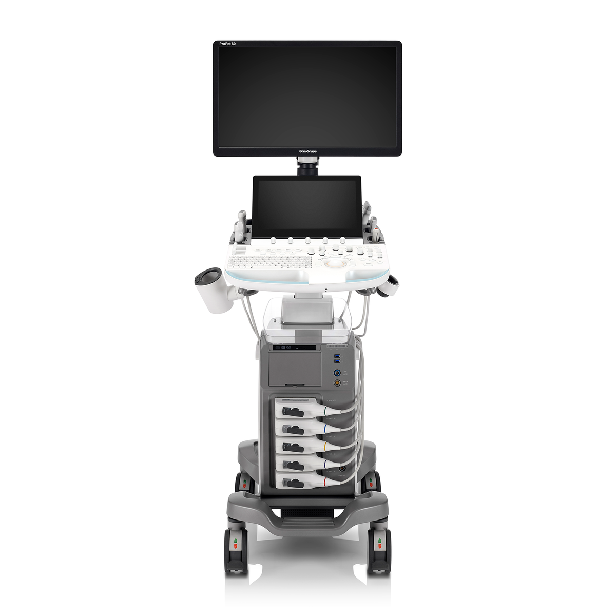 Ecógrafo Veterinario SonoScape ProPet 80 Doppler Color Premium