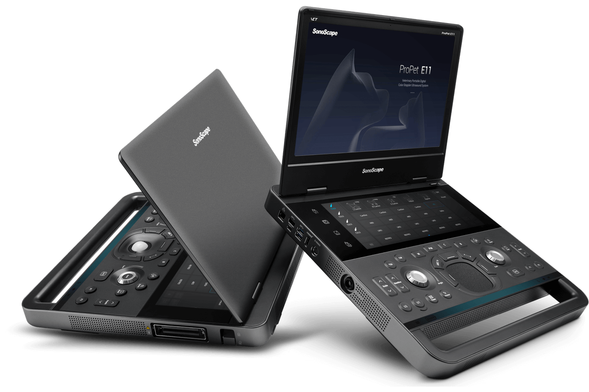 Ecógrafo Veterinario SonoScape ProPet X11 / E11 Doppler Color
