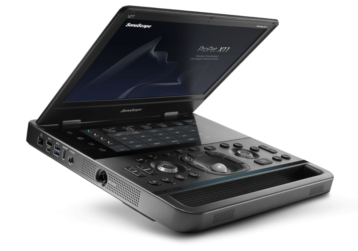 Ecógrafo Veterinario SonoScape ProPet X11 / E11 Doppler Color