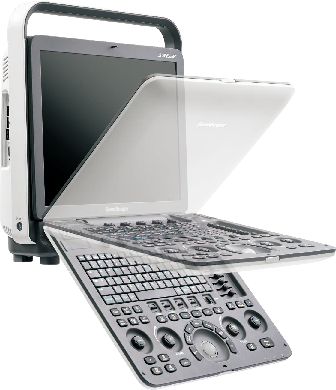 Ecógrafo Veterinario SonoScape S8 ExpV Doppler Color Portátil